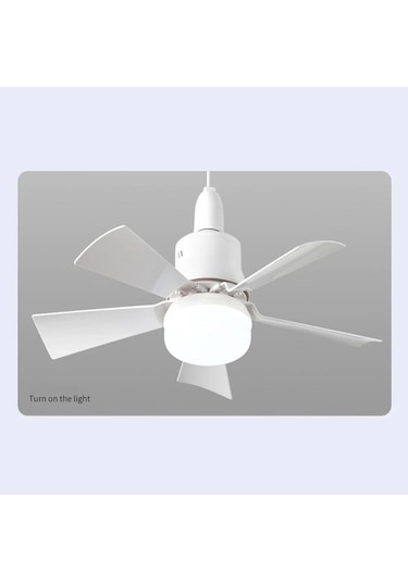 62 Watt 3 Renk Yanma Modlu Dimlenebilir Cata Lodos Kumandalı Fan Led Ampul