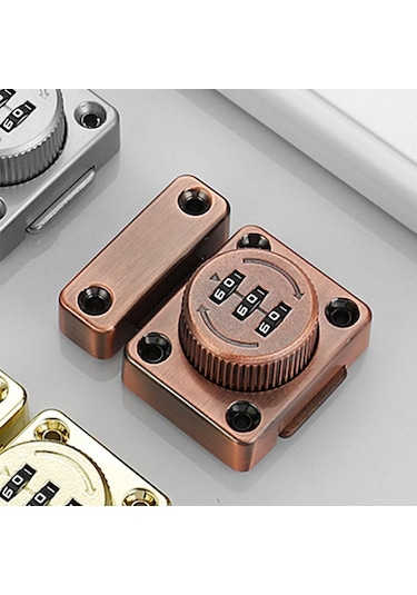 Homyl Ahır Kapısı Garaj Dolapları Için Mekanik Şifre Pembe