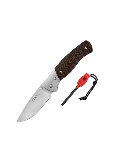 Buck 836 Folding Selkirk Kamp Çakı Ve Ateşleyici Çok Renkli