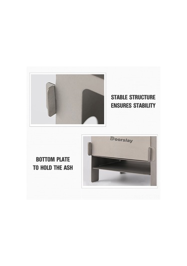 Skycity Ti Malzeme Ultra Hafif Çalışır Kamp Ocağı - Folding, Taşınabilir, Outdoor Aktivitelere İdeal 126g Çok Renkli