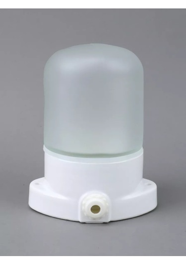 Generica Nemli Buhar Odası İçin Su Geçirmez Tavan Armatürü E27 254421514 Beyaz