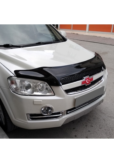Captiva Kaput Koruma Rüzgarlık 2006--2012 Arası Parlak Siyah