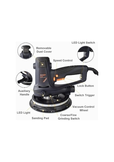 Maxxt Ms810 225 MM 810 W Alçıpan Zımpara