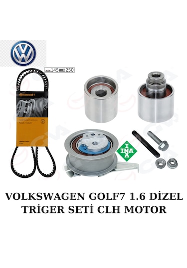 Volkswagen Golf7 Triger Seti 1.6 Dizel Clh Motor