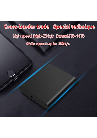 Monyee Yüksek Hızlı 2tb Harici Ssd Taşınabilir Sabit Disk, Usb 3.0, Dayanıklı Ve Kompakt Tasarım