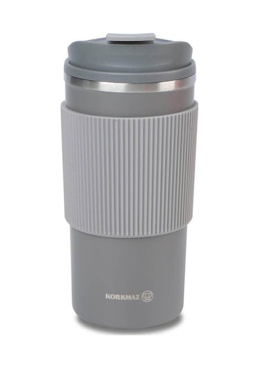 Korkmaz Freedom Plus Gri Kahve Bardağı