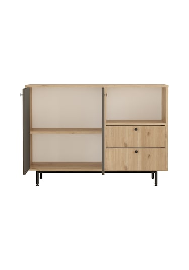 Mocha Kahve Köşesi Çok Amaçlı Dolap Mutfak Dolabı Sepet-antrasit