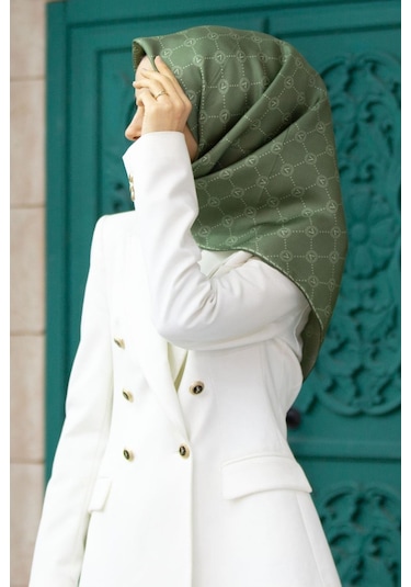 Twill İpek Eşarp Çağla Rengi (52033)