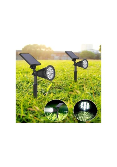 Helios 7W Solar Güneş Enerjili Kazıklı Çim & Bahçe Aydınlatma