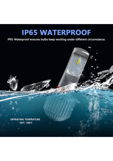Padalink Ev10 Led Faro Lambaları 80w 12000lm 6000k 6 Csp-led, 10-32v, Ip65 Su Geçirmez, 9006/hb4/9005/hb3 Fityapı, Spor Işık, 50000+ Saat Ömür
