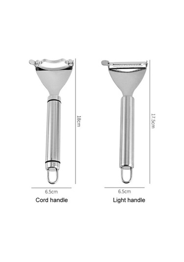 Ulzyvf Cbtx Paslanmaz Çelik Mısır Harman Sebze Soyucu Tıraş Aleti, Model Sj-19 Hafif Saplı Parçalayıcı Gümüş Gümüş