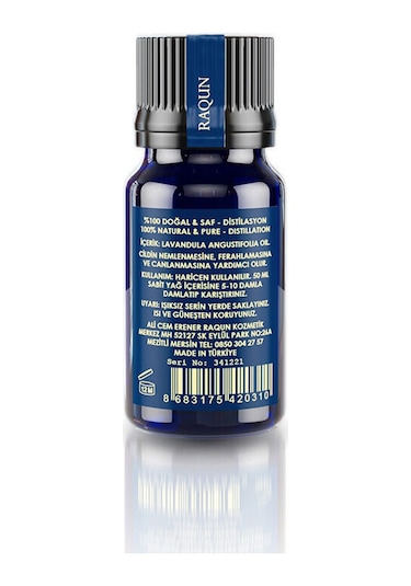 Raqun Aromaterapi Lavanta Uçucu Yağı 10 Ml Karışık