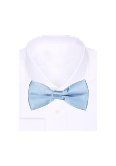 Mavi Ayarlanabilir Saten Bebek Ve Çocuk Papyonu Mavi