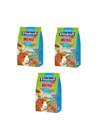 Vitakraft Menu Ginepig Yemi 1000 Gr 3 Paket