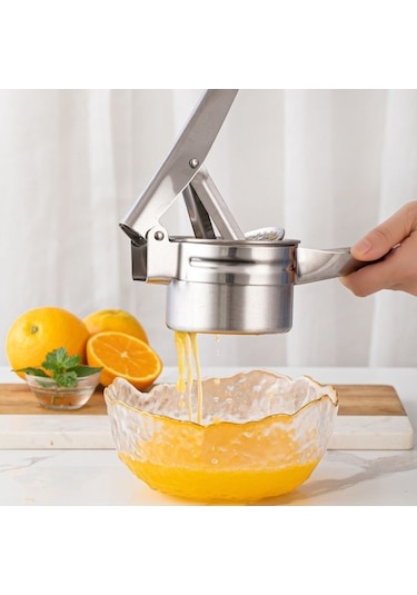 Pazly Cbtx Çelik Patates Presi & Meyve Sıkacağı, 3'ü 1 Arada, Model: 3'ü 1 Araya Meyveli Çok Renkli