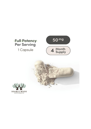 Double Wood Kanna Extract Sceletium Tortuosum - 50mg Per C...