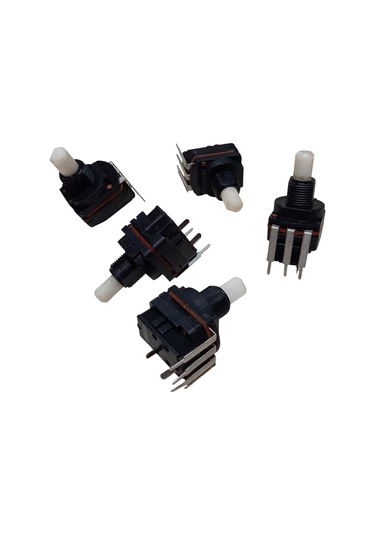 5 Adet B500k Anahtarlı Dimmer Potansiyometre 500k Dimmer Pot Somunsuz
