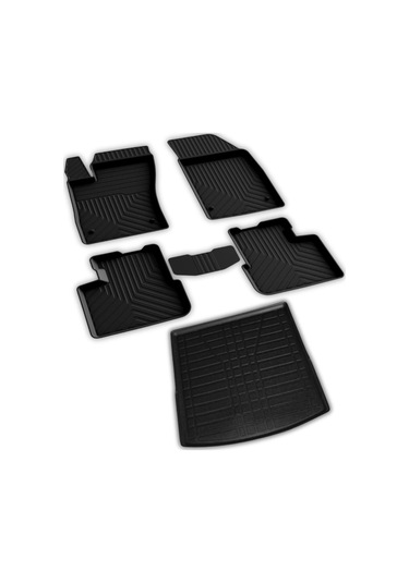 Fiat Egea Stationwagon Ferrous 4d Paspas Ve Üst Kademe İçin 3d Bagaj Havuzu 2015 Ve Üstü