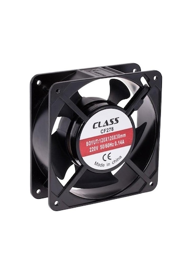 Class 120X120X38Mm Ac 220Volt Fan 1Adet