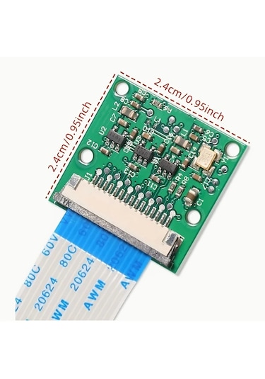 Chuangyinshop Raspberry Pi Mini Kamera Modülü Csı 1pc 5mp 1080p Hd Ov5647 Sensörlü