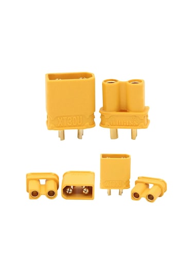10 Kpl Xt30u Xt30 Liittimet Keltaınen 10 Kpl 10 Kpl Sarı 10pcs-10pcs