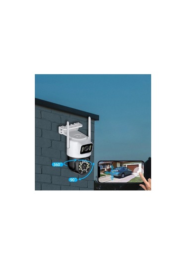 Blue İnter Int- Cmr42 1080p Çift Kameralı Uygulama Kontrollü Dış