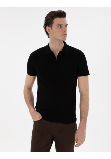 Pierre Cardin Erkek Siyah Kazak /triko 50303605-vr046 Siyah
