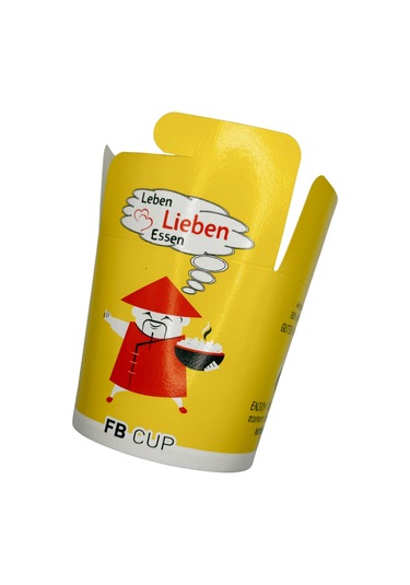 Fb Cup Food Box Sarı 26 Oz 500 Adet