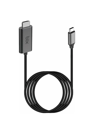 Bix BX02HB Type-C to HDMI 1.8 M Multimedya Kablosu