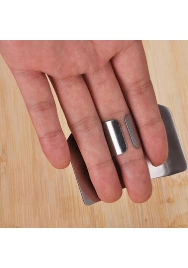 Jms Paslanmaz Çelik Parmak Koruma Parmak El Kesim El Koruyucu Bıçak Kesim Parmak Koruma Aracı