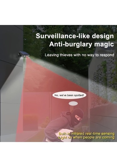 Xuweiwei 2 Adet Güneş Sensörlü Sel Işıkları Bahçe Balkon Patio Dış Aydınlatma 3 Modlu Lityum Pil