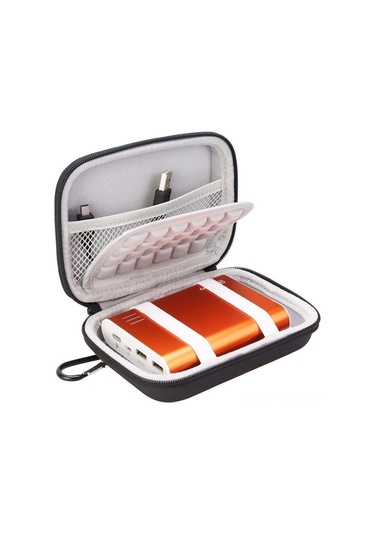 Yaozixa Siyah Eva Dayanıklı Depolama Kutusu - Sabit Disk, Powerbank, Hoparlör İçin - Darbe Ve Basınç Direnci - İç Ölçü:10x13x3cm