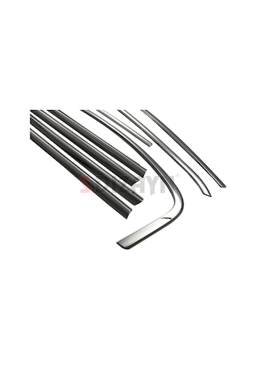S-Dizayn Fiat Egea 2015 Üzeri SD Krom Cam Çerçevesi 8 Parça