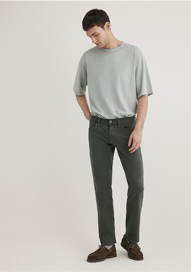 Mavi - Hunter Comfort Gri Gabardin Pantolon 0020285644 Gri