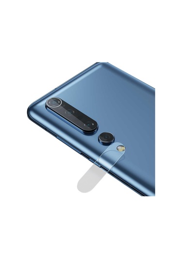 Xiaomi Mi 10 Kamera Lens Koruyucu Nano Cam Şeffaf Tam Kaplama