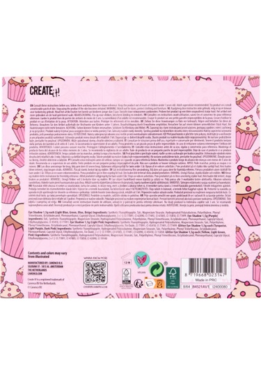 Create It Far Paleti - Sweet Cupcake