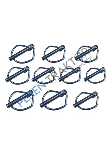 Peren Traktör Tüm Traktörlerle Uyumlu Yaylı Pim 8mm - 10'lu