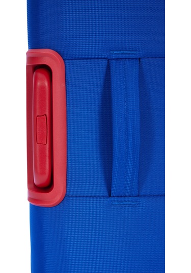 Benetton Orta Boy Kumaş Valiz Saks Mavi Bnt2800 Mavi