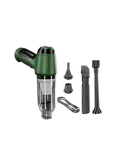 Air Blower Araba Süpürgesi Yeşil