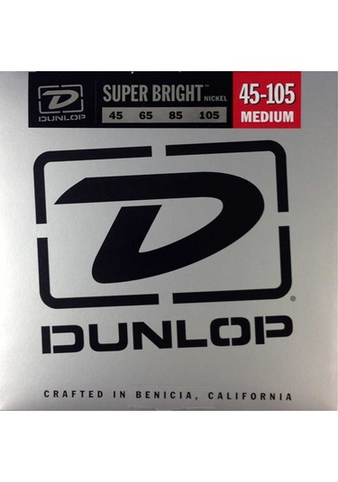 Jim Dunlop Dbsbn45105 Nickel 4 Telli Bas Gitar Teli 45-105