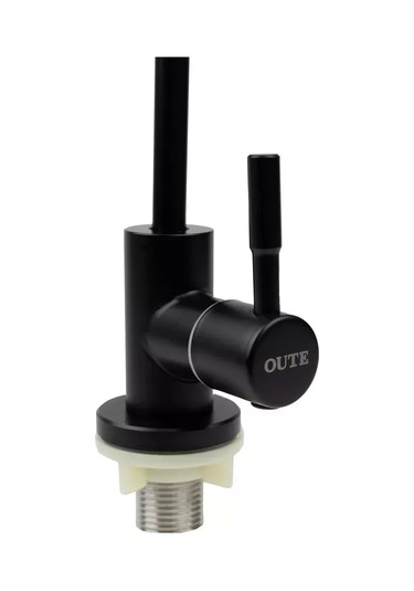 Oute Filtre İçin Tekli Su Musluğu, İnce Akışlı 178590751 Siyah Mat