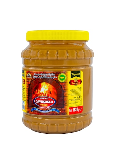 Çavuşoğlu Odun Ateşinde Çifte Kavrulmuş Kepeksiz Bozkır Tahini 1830 G
