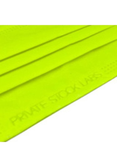 Private Stock Labs 4 Katlı Koruyucu Maske Neon Yeşili 10'lu