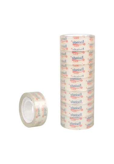 Prestigegoods Şeffaf Yapışkan Bant Seti - 8 Adet 18mm X 20y, Güçlü Yapıştırma, Ofis/ev İçin