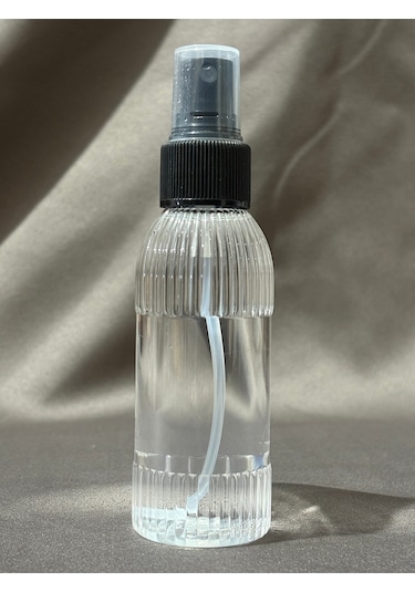 250 Adet 100 Ml Ayd91 Dezenfektan Kolonya Parfüm Hediyelik Nikah Nişan Düğün İçin Boş Plastik Şişe Siyah Sprey Başlık