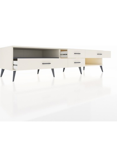 Kronos Tv Ünitesi Tek Raflı 4 Çekmeceli 220x59x51 Aytaşı-antrasit/aytaşı Antrasıt/aytası - Aytası Kronos Tv Ünitesi Tek Raflı 4 Çekmeceli 220x59x51 Aytaşı-antrasit/aytaşı Antrasıt/aytası - Aytası