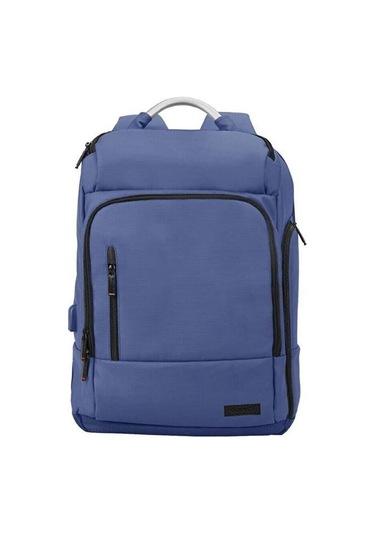 Trekpack-bp Notebook Laptop Sırt Çantası Usb Şarjlı 17.3 İnç Sırt Çantası-119876 Siyah