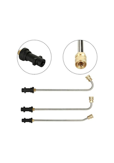 Singree Karcher K2-k7 Basınçlı Yıkayıcı Uzantı Çubuğu - 4000psı Paslanmaz Çelik Oluk Temizleyici