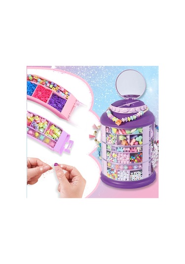 Boncuklu Takı Seti Çok Katmanlı Saklama Seti / Ksy932