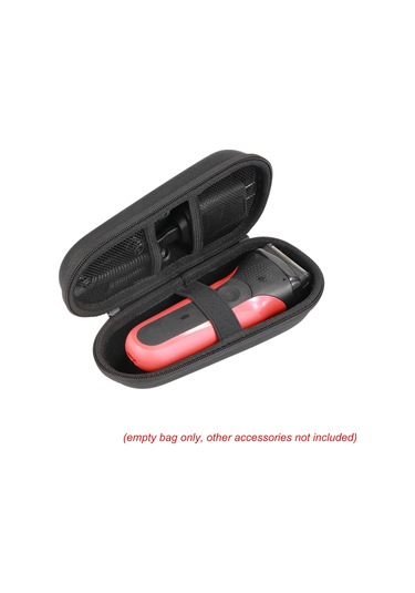 Gajeena Braun 3010s, 7 Serisi Ve 9 Serisi Tıraş Makinesi İçin Sert Eva Su Geçirmez Ve Şok Empatiyenli Taşınabilir Saklama Kutu Siyah